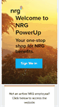 Mobile Screenshot of nrgpowerup.com