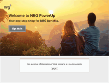 Tablet Screenshot of nrgpowerup.com